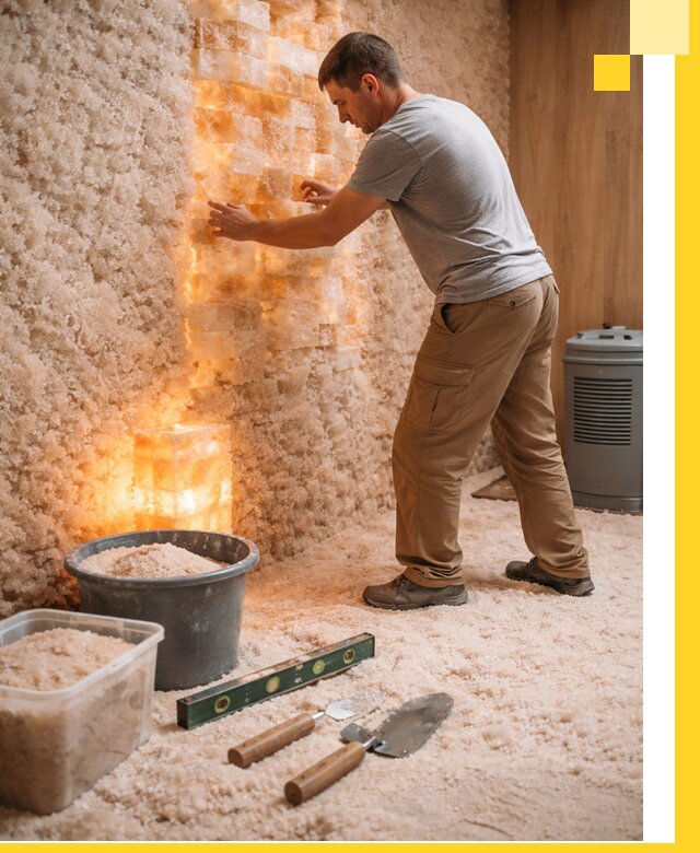 Проектирование и монтаж соляных комнат в Мирном под ключ