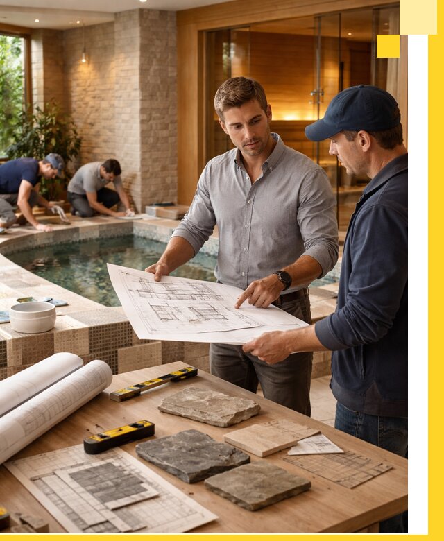 Проектирование SPA зон под ключ в Мирном с инженерией